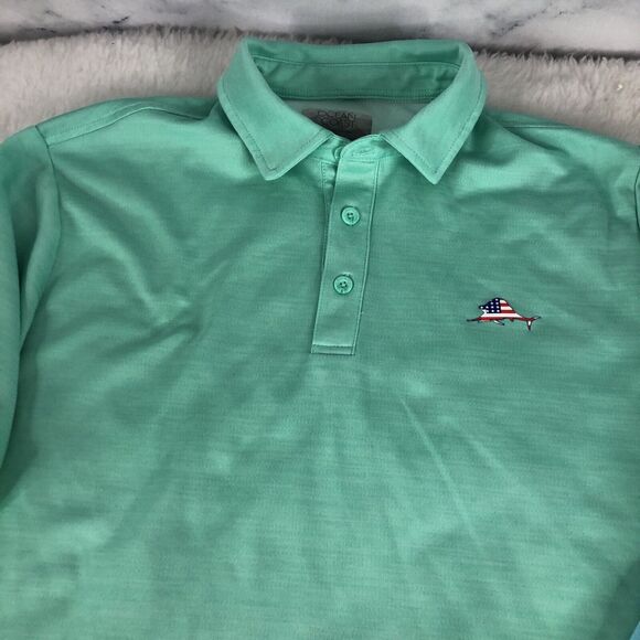 Mens Ocean + Coast Polo Shirt x2 Bundle Size M Medium - Picture 4 of 8
